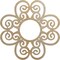 Ekena Millwork Cohen Wood Fretwork Pierced Ceiling Medallion, Hickory, 38"OD x 13"ID x 1/4"T CMWP38X38X0250COHI - alternate 1